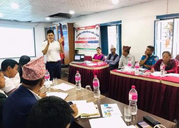 मादी गाउपालिकामा जनप्रतिनिधीलाइ अभिमुखिकरणा तालीम