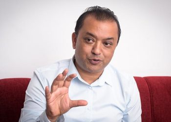 काठमाडौं-४ बाटै उम्मेदवारी दिने ः गगन थापा