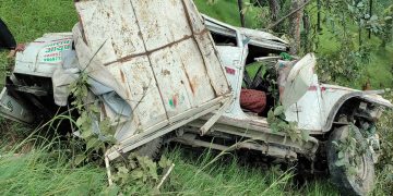 दार्चुलामा जीप दुर्घटना हुँदा ५ जनाको मृत्यु, ४ जना घाइते