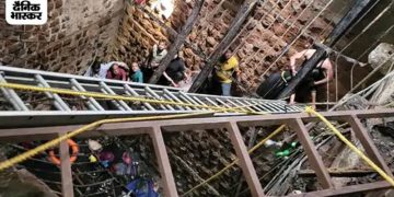 भारतमा  रामनवमी पर्वमा मन्दिर भत्किँदा १३ जनाको मृत्यु