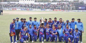 यूएईलाई ७ विकेटले हराउँदै एसिया कपमा नेपाल छनाैट