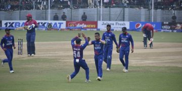 वेष्ट इण्डिजसँग नेपालको फराकिलो हार