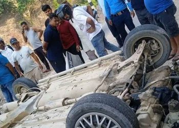 स्वर्गद्वारीबाट फर्केको कार दुर्घटनामा तीन बालबालिकासहित ८ जनाको मृत्यु