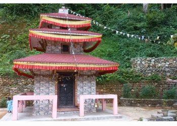 तनहुँको वराह खोलामा रहेको पवित्र बराहा देवि मन्दिर ओझेलमा