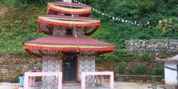 तनहुँको वराह खोलामा रहेको पवित्र बराहा देवि मन्दिर ओझेलमा