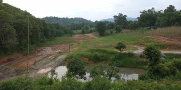 तनहुँमा कृत्रिम नारेश्वर ताल बनाउने कामकाे सुरूवात