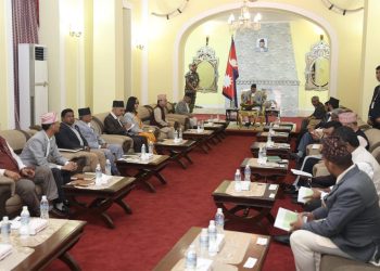 सर्वदलीय बैठकमा राष्ट्रपतिले भने- सक्रियता देखाउन खोजेको होइन, सबैसँग भेट गर्न खोजेको हुँ