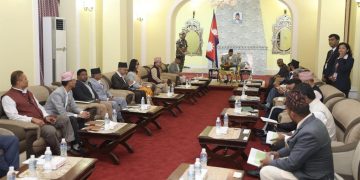 सर्वदलीय बैठकमा राष्ट्रपतिले भने- सक्रियता देखाउन खोजेको होइन, सबैसँग भेट गर्न खोजेको हुँ