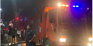 चितवन रत्न् नगरमा रहेको फेन्सी पसलमा आगलागी हुँदा ३५ लाखको क्षति