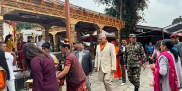 पोखराको विन्ध्यवासिनी मन्दिरमा नवदुर्गा महोत्सव सुरु