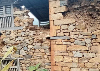 धादिङ भू–कम्पः ६ घर पूर्ण क्षतिग्रस्त