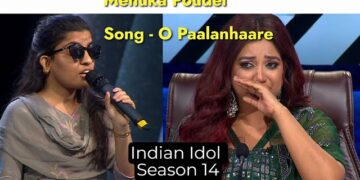 इन्डियन आइडलमा नेपालकि मेनुकाले जितिन‘गोल्डेन माइक’,रुवाईन् सबैलाई