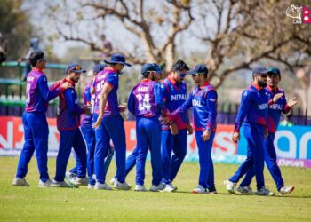 माल्दिभ्सलाई १३८ रनले हराउँदै नेपाल क्वाटरफाइनलमा