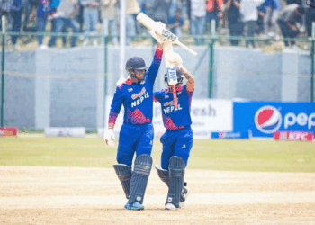 माल्दिभ्सलाई १३८ रनको फराकिलो अन्तरले पराजित गर्दै नेपाल क्वाटरफाइनलमा