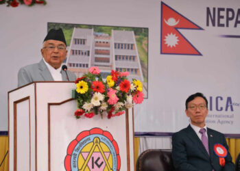 भावी पुस्तालाई प्रविधियुक्त बनाउन र विश्व बजारमा प्रतिस्पर्धी तुल्याउन आवश्यक छः राष्ट्रपति पौडेल