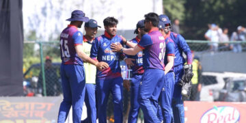 ओमानसँग ५ रनले नेपाल पराजित