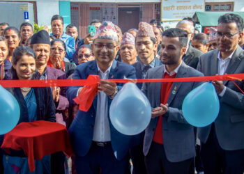 पोखरा-१२ लाई प्लास्टिक व्यवस्थित वडा घोषणा