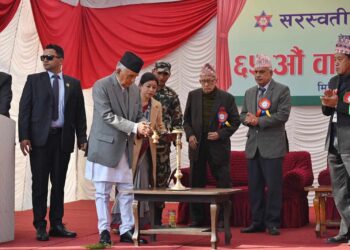 विकास पुगेर पनि गाउँ किन रित्तिदैछ, समस्याको समाधान खोजौ ः राष्ट्रपति पौडेल