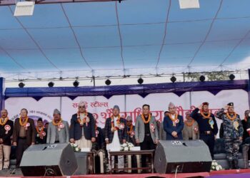 पोखरामा ३२ औं संस्करणको राष्ट्रिय औद्योगिक व्यापार मेला सुरु