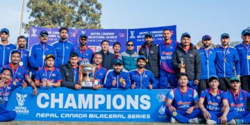 घरेलु मैदानमा नेपाललाई एकदिवसीय सिरिजको उपाधि