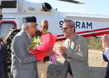 राष्ट्रपति पौडेल पञ्चकोटमा