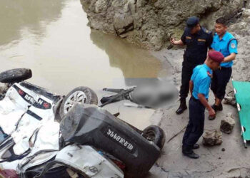 बुवाकाे दाहसंस्कार गरेर फर्किँदै गरेका छाेरा त्रिशुलीमा खसेर बेपत्ता, ५ आफन्तकाे मृत्यु