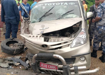 गाडी दुर्घटना