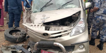 गाडी दुर्घटना