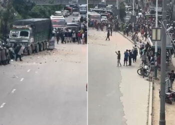 ट्रकको ठक्करबाट स्कुटरमा सवार महिलाको मृत्यु