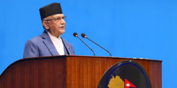 अशान्ति नमच्चाउन प्रधानमन्त्री ओलीको आग्रह