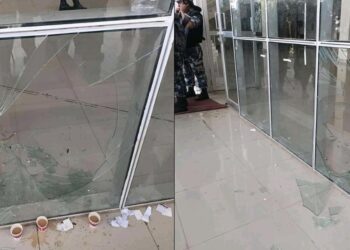 डाक्टरहरूको प्रदर्शन, अज्ञात भीडद्वारा अस्पताल तोडफोड