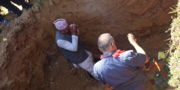 सांसद् शंकर भण्डारीद्वारा कोटदरबार स्वास्थ्य चौकी भवन शिलान्यास