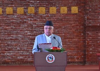 हाम्रो राज्य, राजकाज र राजनीतिमा नागरिक पहिलो स्थानमा हुनेछन् भन्ने संकल्प गरौ : राष्ट्रपति