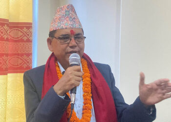 भौतिक पूर्वाधार तथा यातायात मन्त्री देवेन्द्र दाहाल