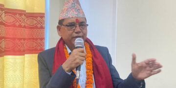 भौतिक पूर्वाधार तथा यातायात मन्त्री देवेन्द्र दाहाल