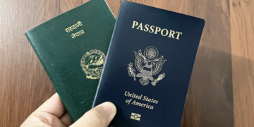 अमेरिकी, नेपाली पासपोर्ट