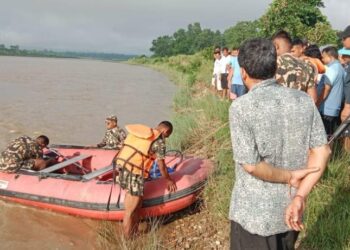 २ युवक राप्ती नदीमा बेपत्ता