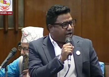 उपसभामुख हटाउन खोजेको भन्दै संसदमा रास्वपाको  विराेध