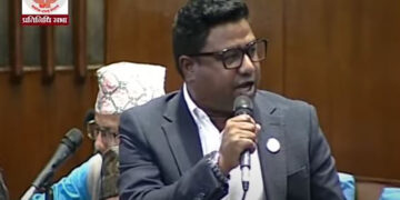 उपसभामुख हटाउन खोजेको भन्दै संसदमा रास्वपाको  विराेध