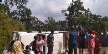 लमजुङमा बोलेरो जिप दुर्घटना हुदा २० जना घाइते