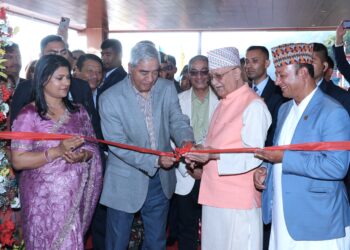 ओली र देउवाले गरे बूढानीलकण्ठमा पाँचतारे रिसोर्टको उद्घाटन