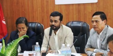 खानेपानीमन्त्री प्रदीप यादव