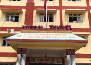 ८ महिनामा हेटौँडा उपमहानगरले गर्‍यो ३३ प्रतिशतमात्र बजेट खर्च