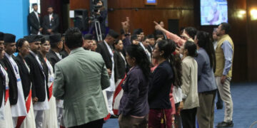 प्रतिनिधिसभामा आज पनि रास्वपाको नाराबाजी, बैठक स्थगित