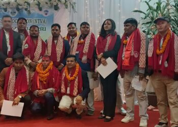 एनटिभिए गण्डकी प्रदेश अध्यक्षतामा रविप्रसाद आचार्य